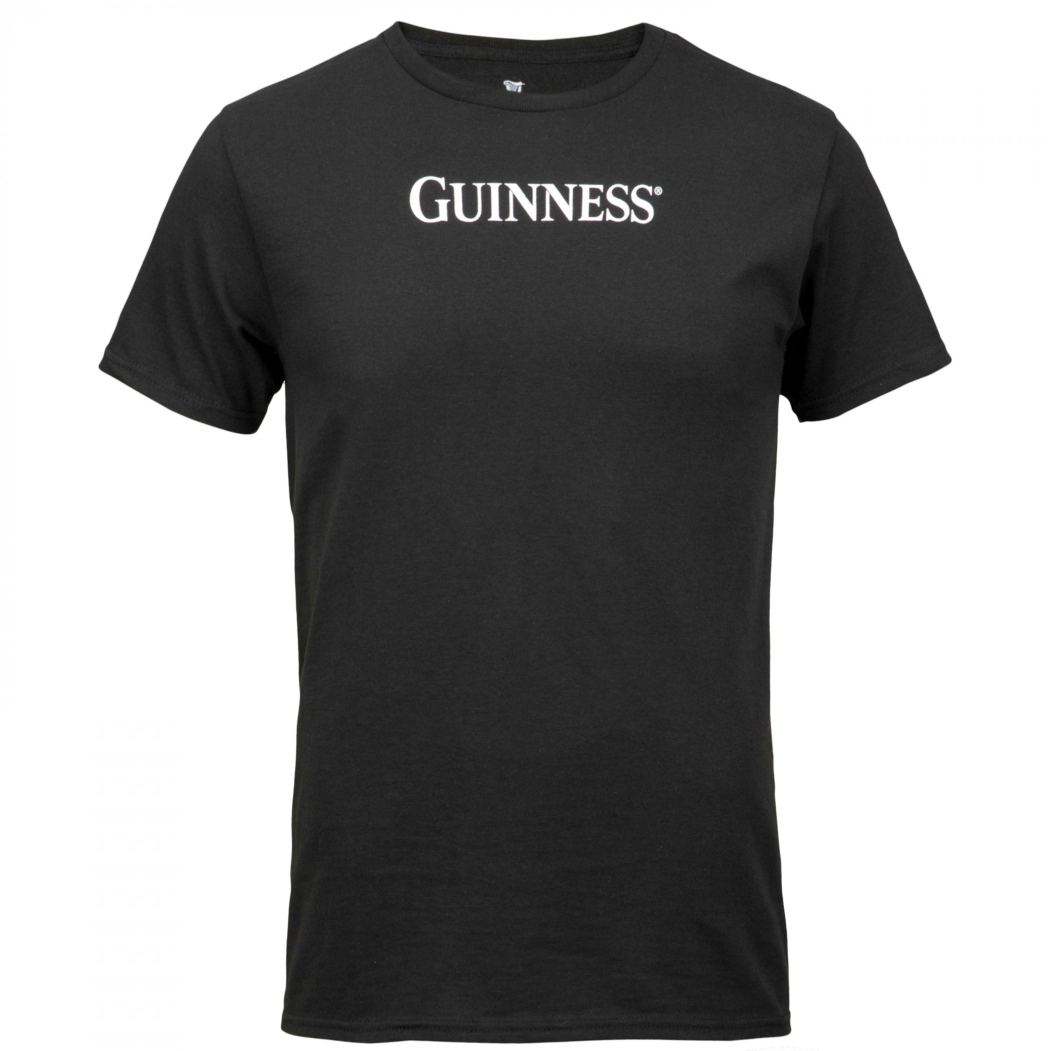 Guinness Harp Logo Front and Back Print T-Shirt